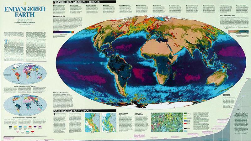 Vegetation map