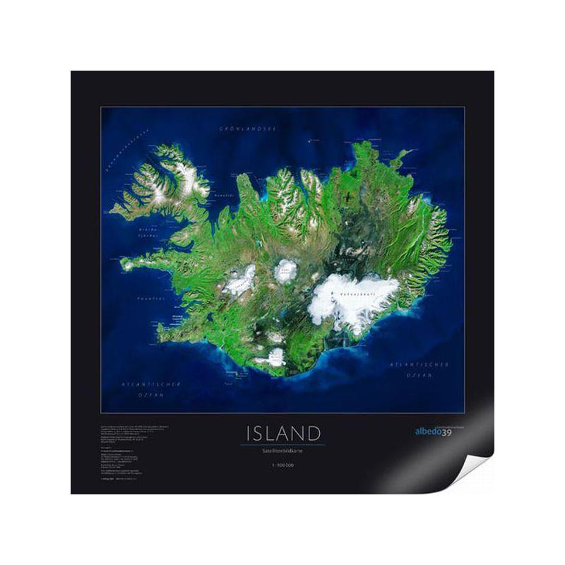 albedo 39 Map Iceland