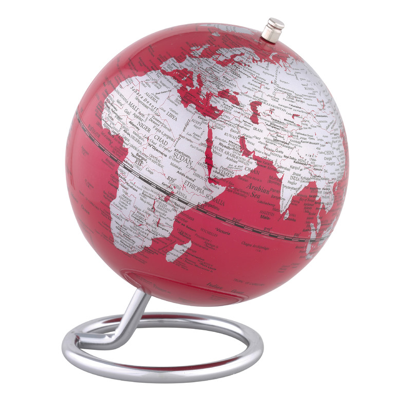 emform Mini globe Galilei Red 13cm