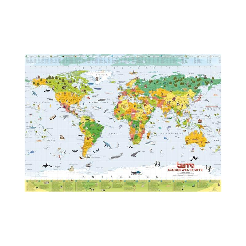 Columbus Terra Kids World Map