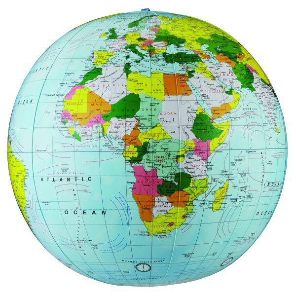 Scanglobe Replogle Globe Beachball political XL