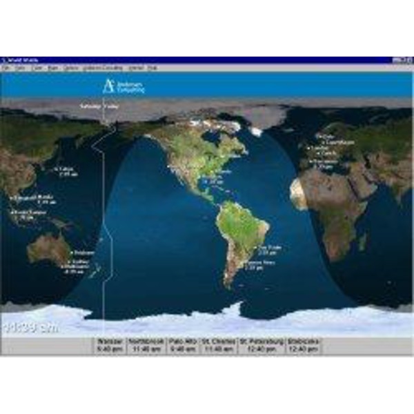 Geochron World Clock Software (DEUTSCH)