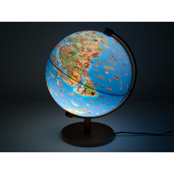 Stellanova DinoZ kids-Illuminated Globe prehistoric world 28cm