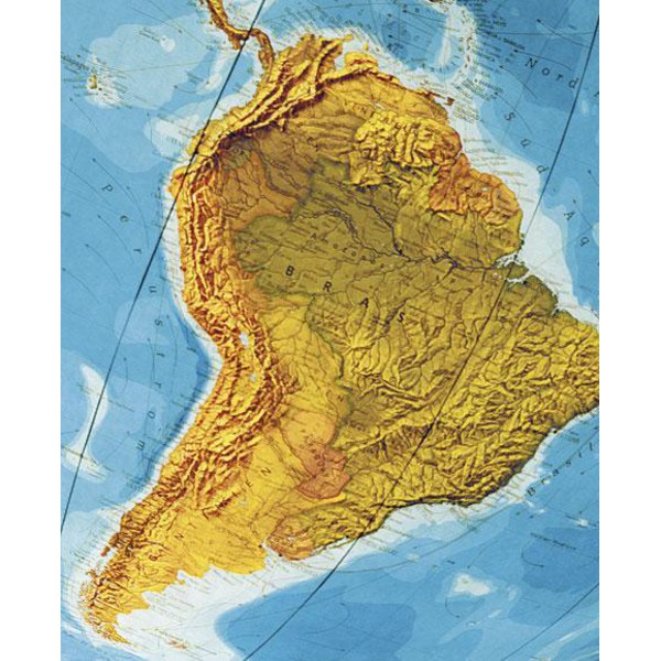 Columbus Floor globe Duo 51cm wooden stand