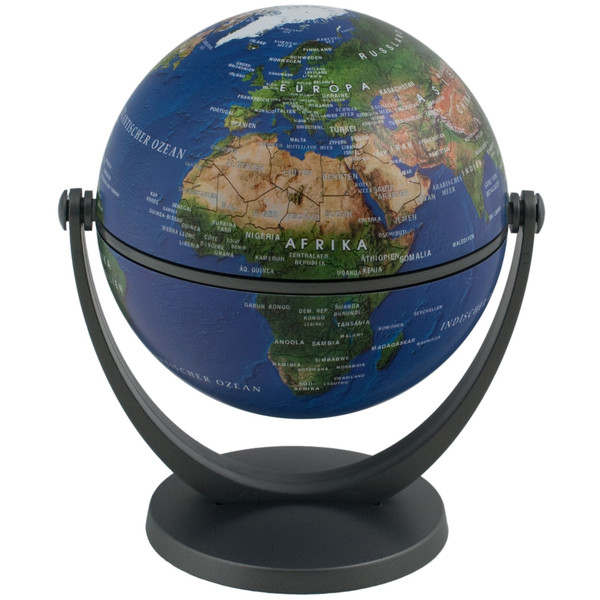 Stellanova Rotating swivel globe satellite with IQ quiz 10cm (German)