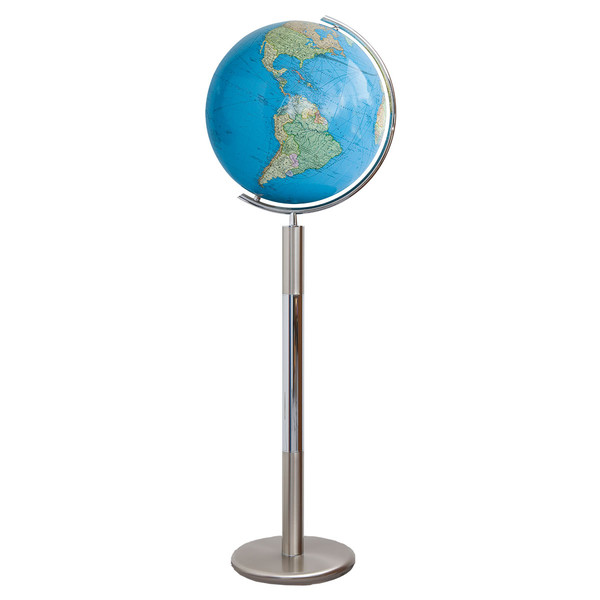 Columbus Floor globe Duo Stainless Steel 40cm (Englisch)