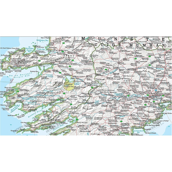 National Geographic Map Irland (76 x 91 cm)