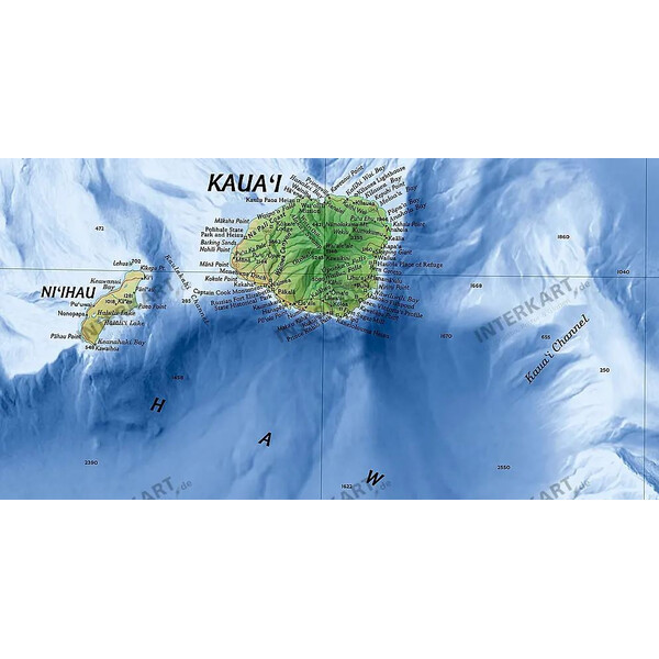 National Geographic Map Hawaii (89 x 58 cm)