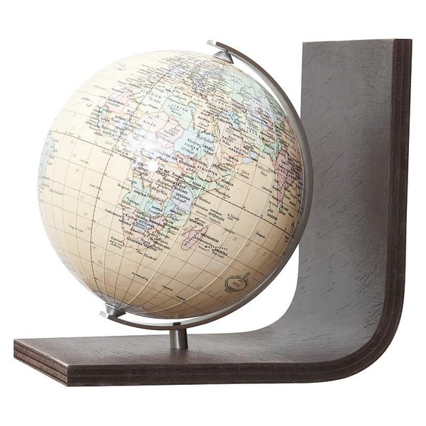 Columbus Royal globe bookend, TING compatible