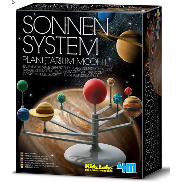 HCM Kinzel solar system planetarium construction kit - illuminated