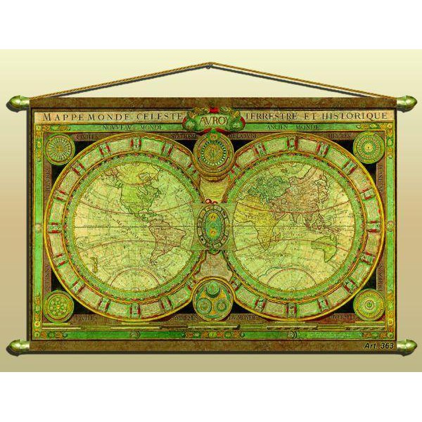 Zoffoli living Antique map (reproduction) No. 363/2