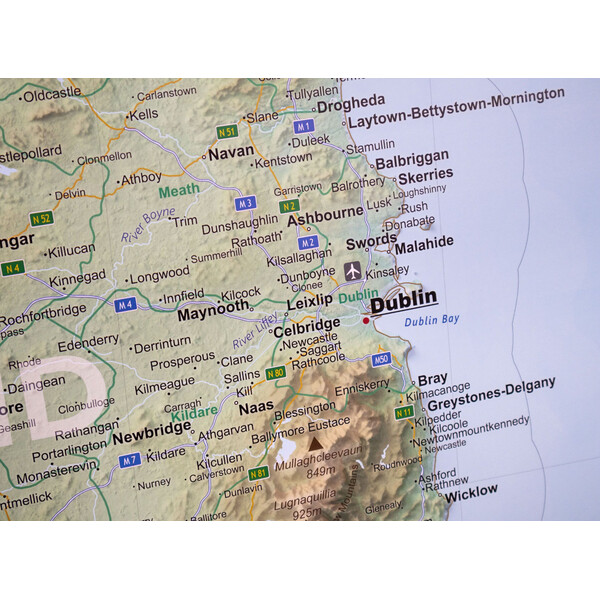 GeoMetro Map Ireland (90 x 90 cm)