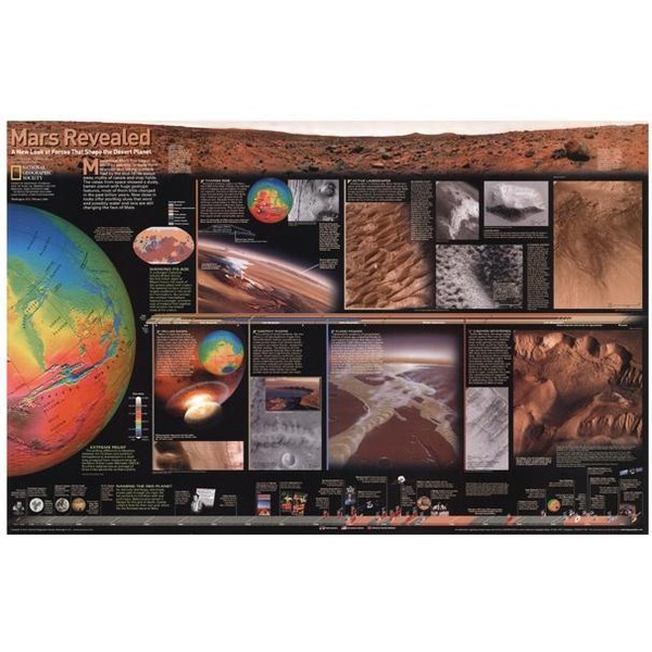 National Geographic Poster Mars, the red planet