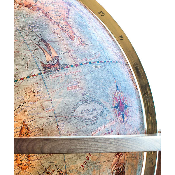 Columbus Floor globe Imperial Vintage 100cm (English)