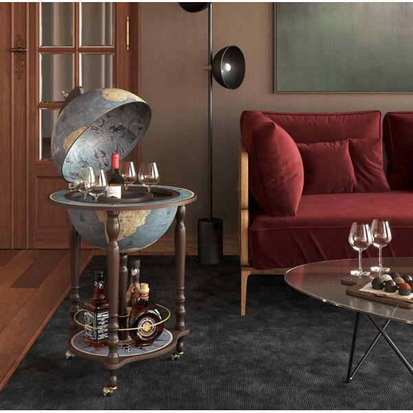 Zoffoli living Floor globe Da Vinci Blu Dust 40cm