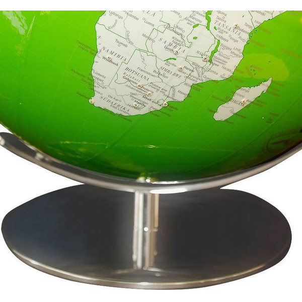 Columbus Globe Artline green Swarovski Zirkonia 34cm
