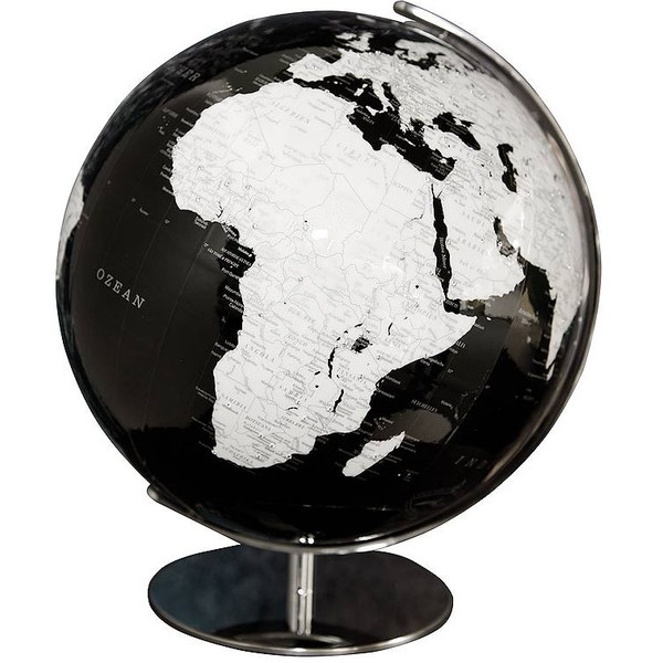 Columbus Globe Artline black with Swarovski jewels 40 cm diameter