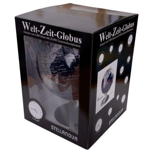 Stellanova World Time Globe Globus 28cm