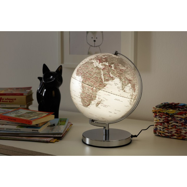 emform Globe Terra Silver Light 25cm