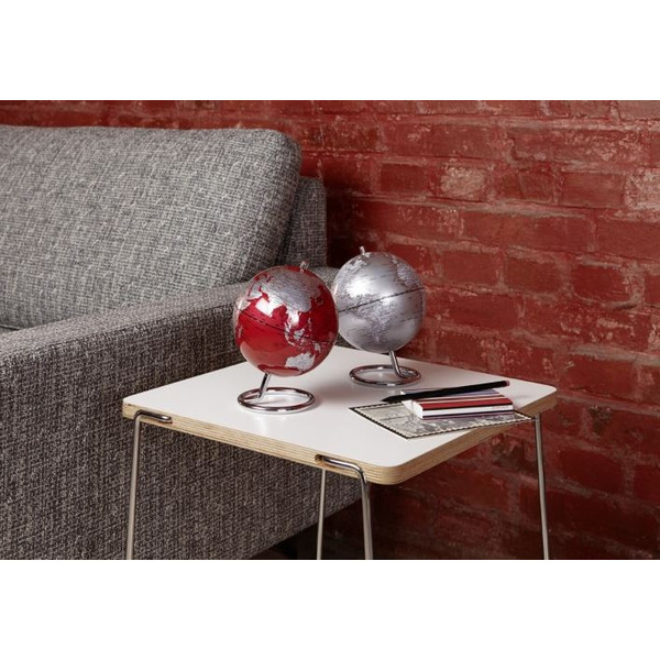 TROIKA Mini globe Galilei Red 13cm