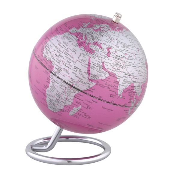 TROIKA Mini globe Galilei Pink 13,5cm