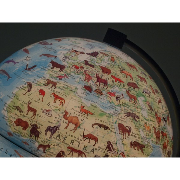 Stellanova Kids-Illuminated Globe with animal Encyclopedia 882818