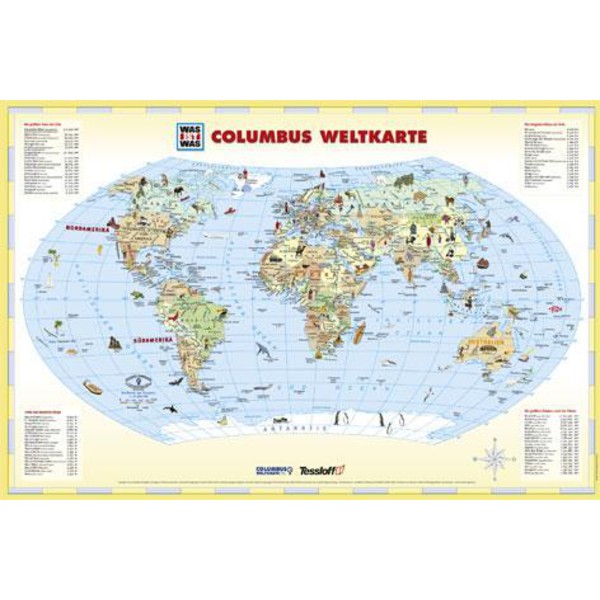 Columbus Globus Was ist Was - Wissens-Set 463052-7