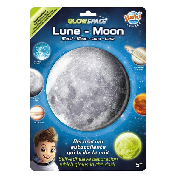 Buki Glow Space Set Erde, Mond, Mars, Jupiter, Saturn