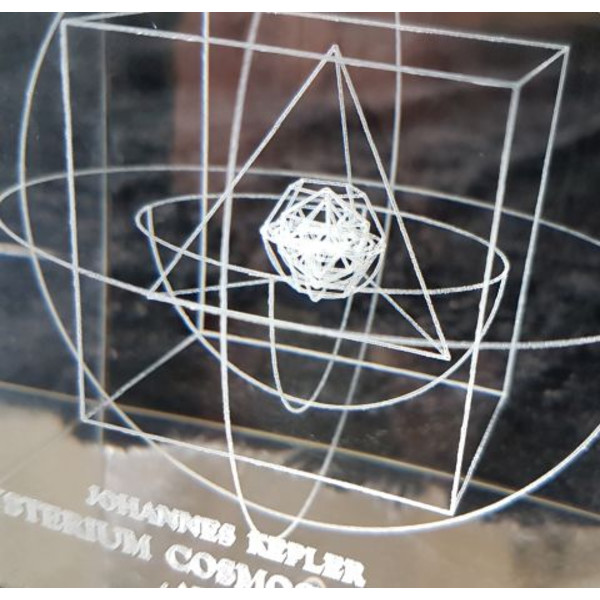 AstroMedia Kepler's glass Cosmographic Mystery