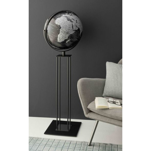 TROIKA Floor globe Worldtrophy Matt Black 42,5cm