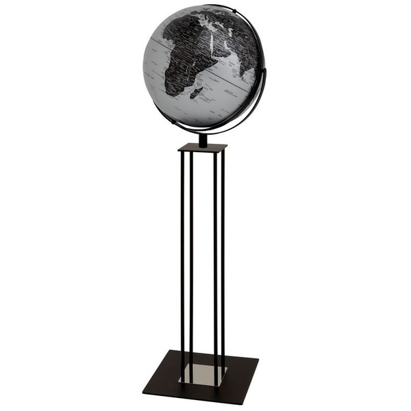emform Floor globe Worldtrophy Matt Silver 42,5cm