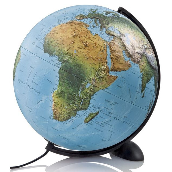 Räthgloben Raised relief globe Ellipse R 30cm