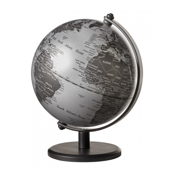 emform Mini globe Gagarin Matt Silver 13cm