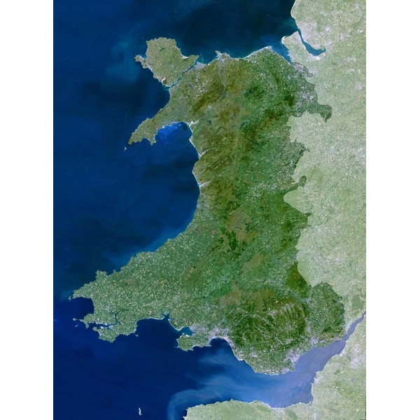 Planet Observer Regional map region Wales