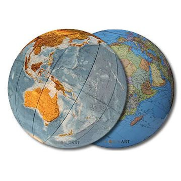 Columbus Globe Duo 30cm OID Edelstahl matt