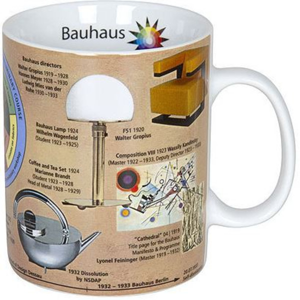Könitz Cup Mugs of Knowledge Bauhaus (English)