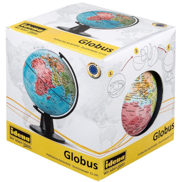 Idena Mini-Globus politisch 11cm