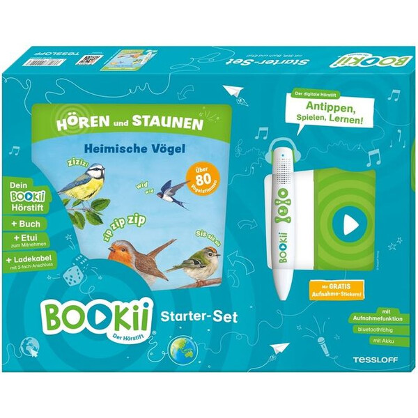 Tessloff-Verlag BOOKii Starter-Set Heimische Vögel