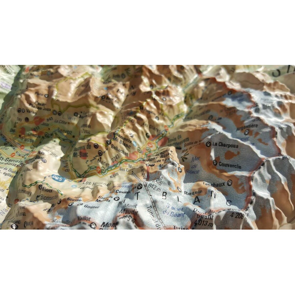 3Dmap Regional map La Haute Savoie