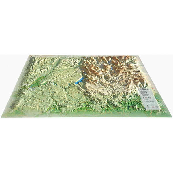 3Dmap Regional map Le Verdon