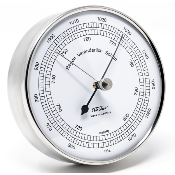 Fischer Barometer with Thermometer & Hygrometer 6.3 - 1602-01 (German  Display / °C)