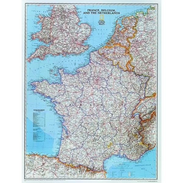 National Geographic Map France
