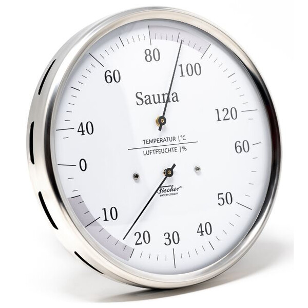 Fischer Weather station Sauna-Thermohygrometer 130 mm