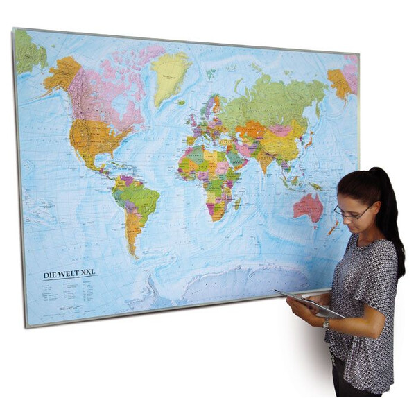 freytag & berndt World map political (202 x 130 cm)