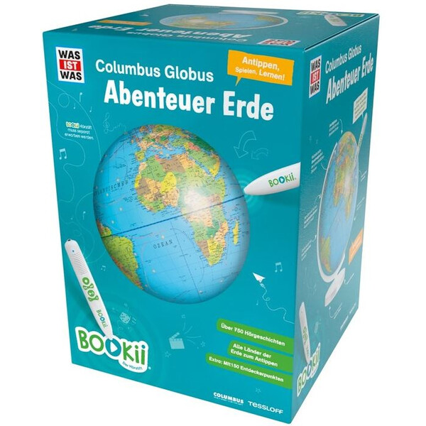 Tessloff-Verlag Childrens globe BOOKii Globus (ohne Stift) 34cm