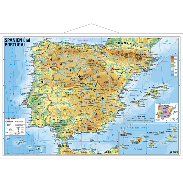 Stiefel Map Spain and Portugal