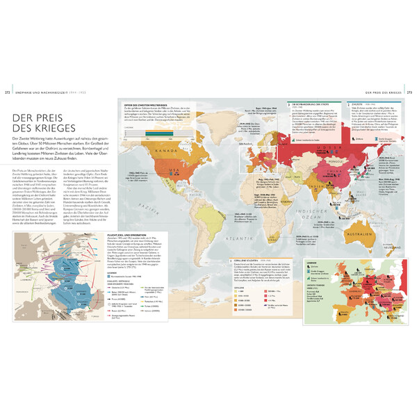 Dorling Kindersley Der Zweite Weltkrieg in Karten