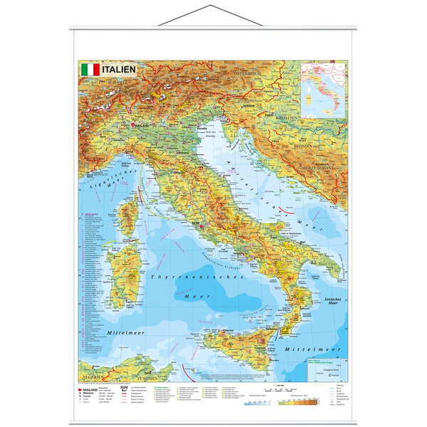Stiefel Map Italy