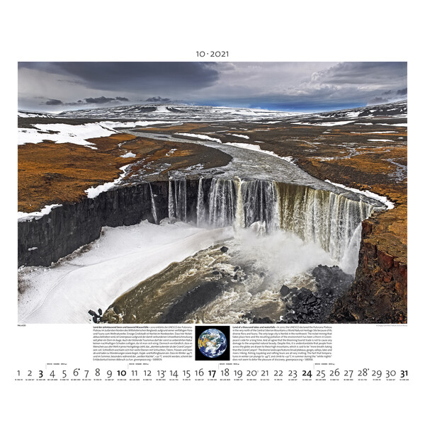 Palazzi Verlag Calendar Planet Earth 2021