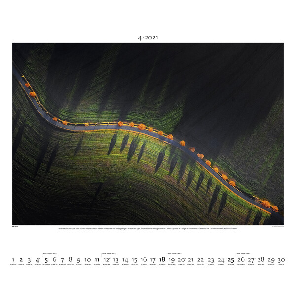 Palazzi Verlag Calendar World from Above 2021